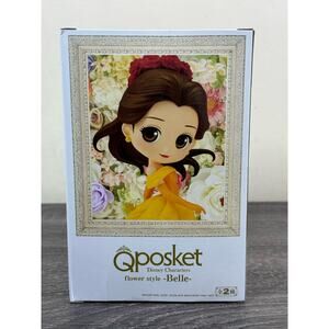 Disney Beauty and the Beast Q Posket Belle Flower Style Ver A Banpresto Figure